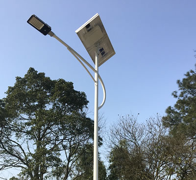 Zhongcheng village street lamp project